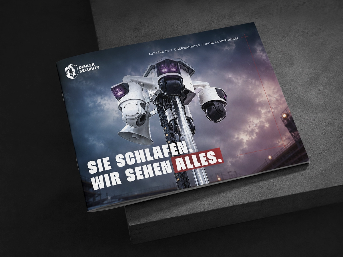 Cover der Dehler Security Broschüre
